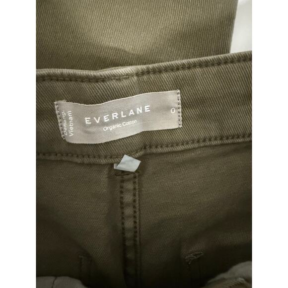 $118 Everlane The Utility Barrel Pant Green - size 0 - Picture 8 of 12